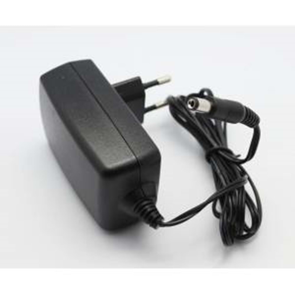 Moso 12 Volt 1 Amper 5.5mm x 2.5mm Plastik Kasa Adaptör