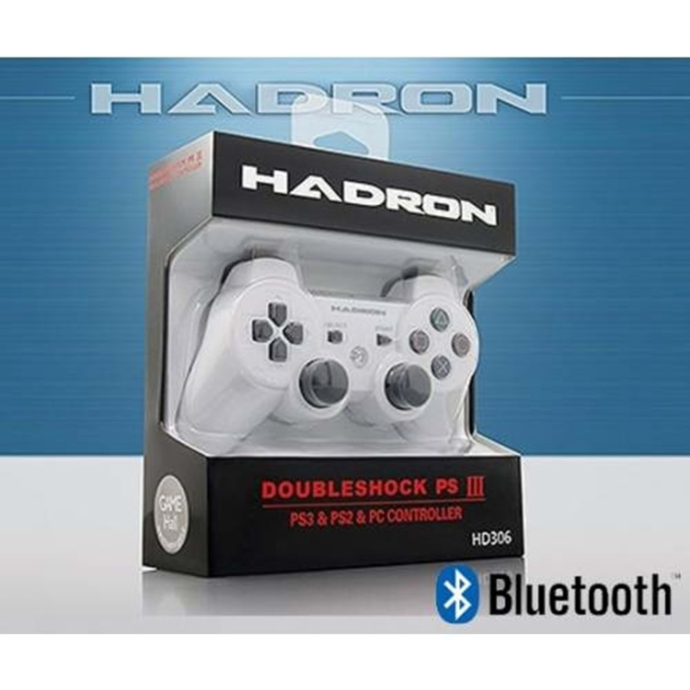 Hadron HD306B Bluetooth Beyaz PS3 Kablosuz Oyun Kolu