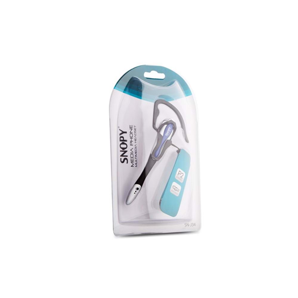 Snopy SN-J34 Tek Taraflı Mikrofonlu Kulaklık Snopy SN-J34 Tek Taraflı Mikrofonlu Kulaklık