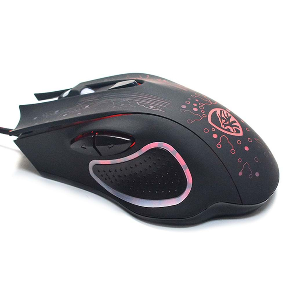 Hytech HY-X8 Eagle Siyah Gaming Oyuncu Mouse