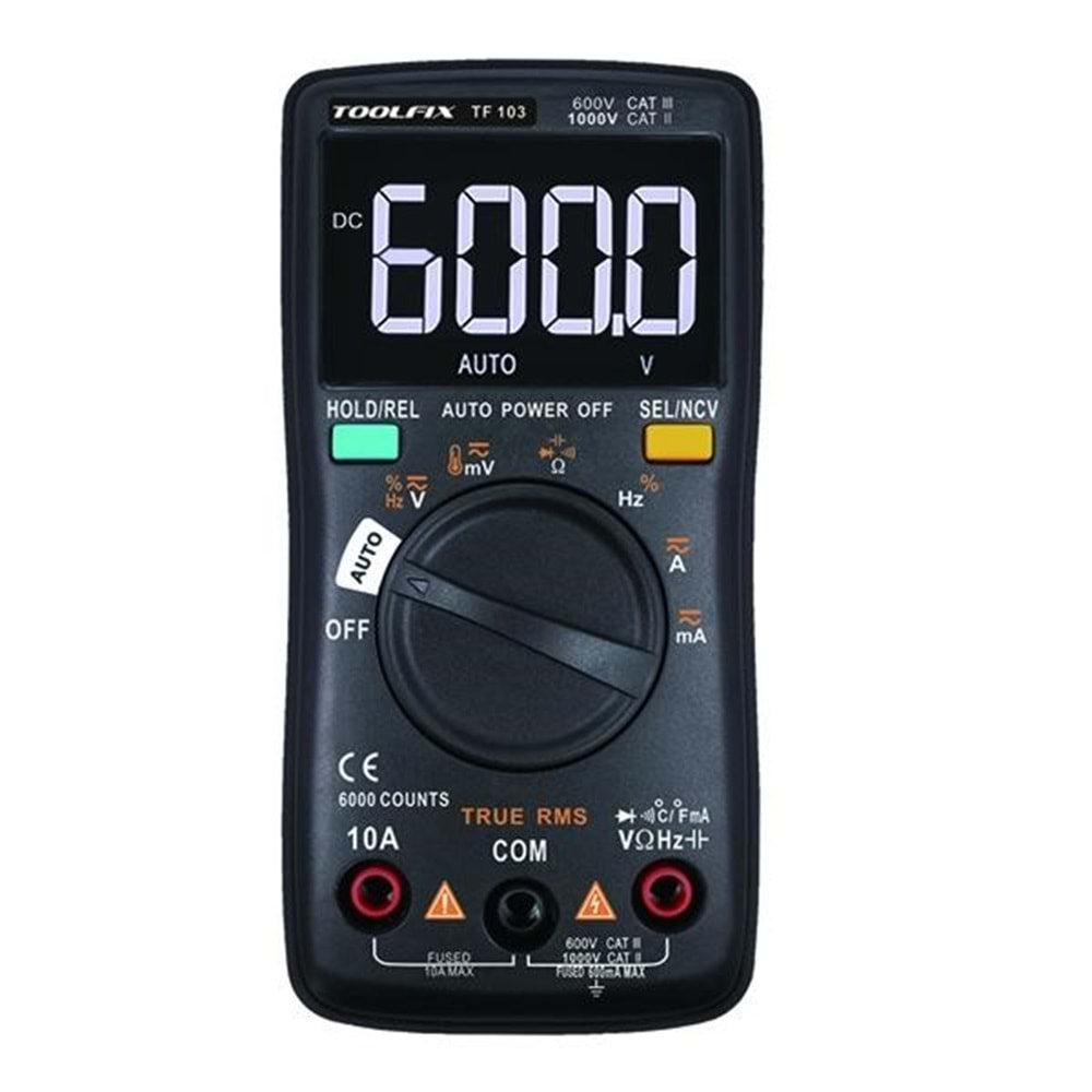 Toolfix TF-103 Digital Multimetre