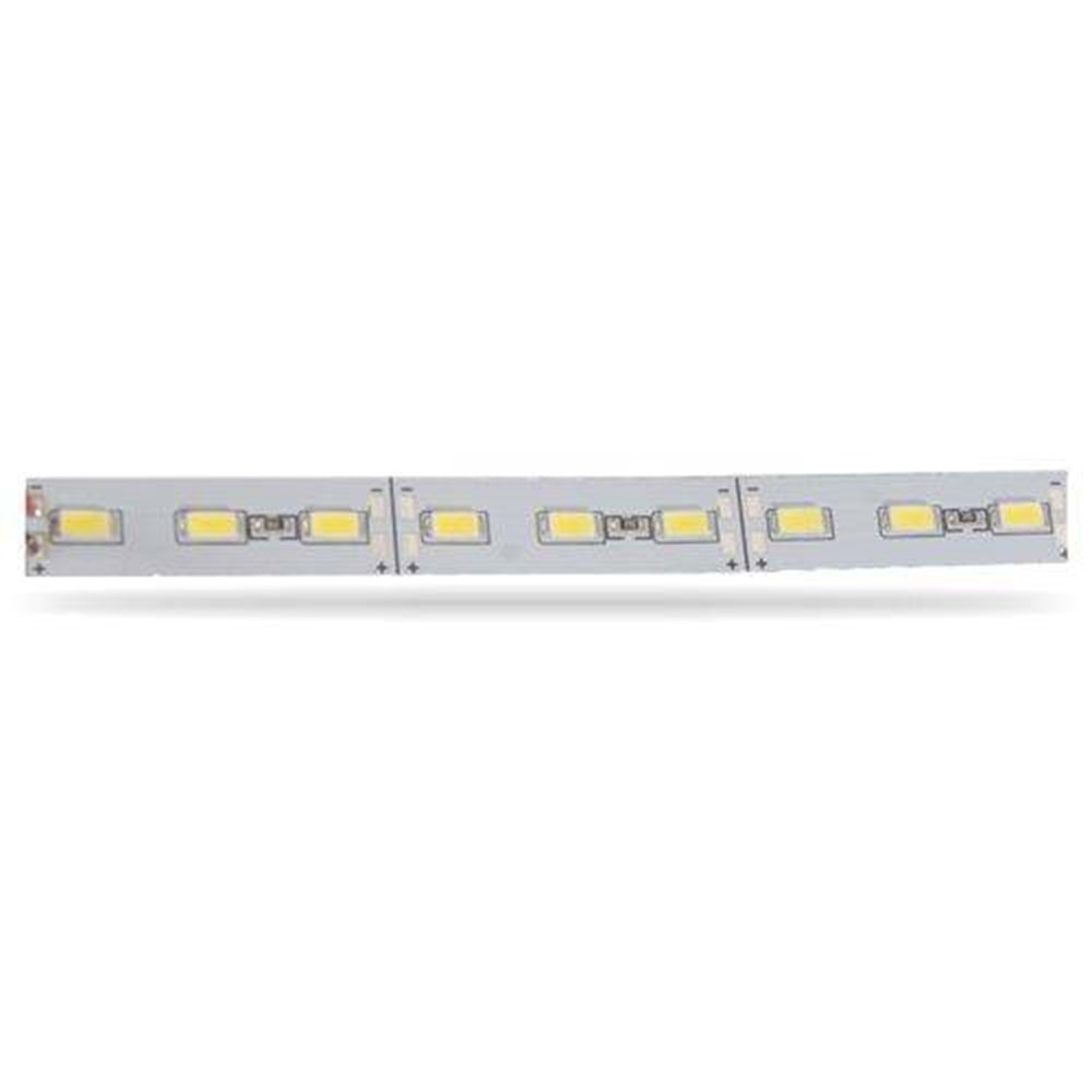 12 Volt Günışığı 5730 Smd Kalıpsız 72 Led 1 Metre Bar Led