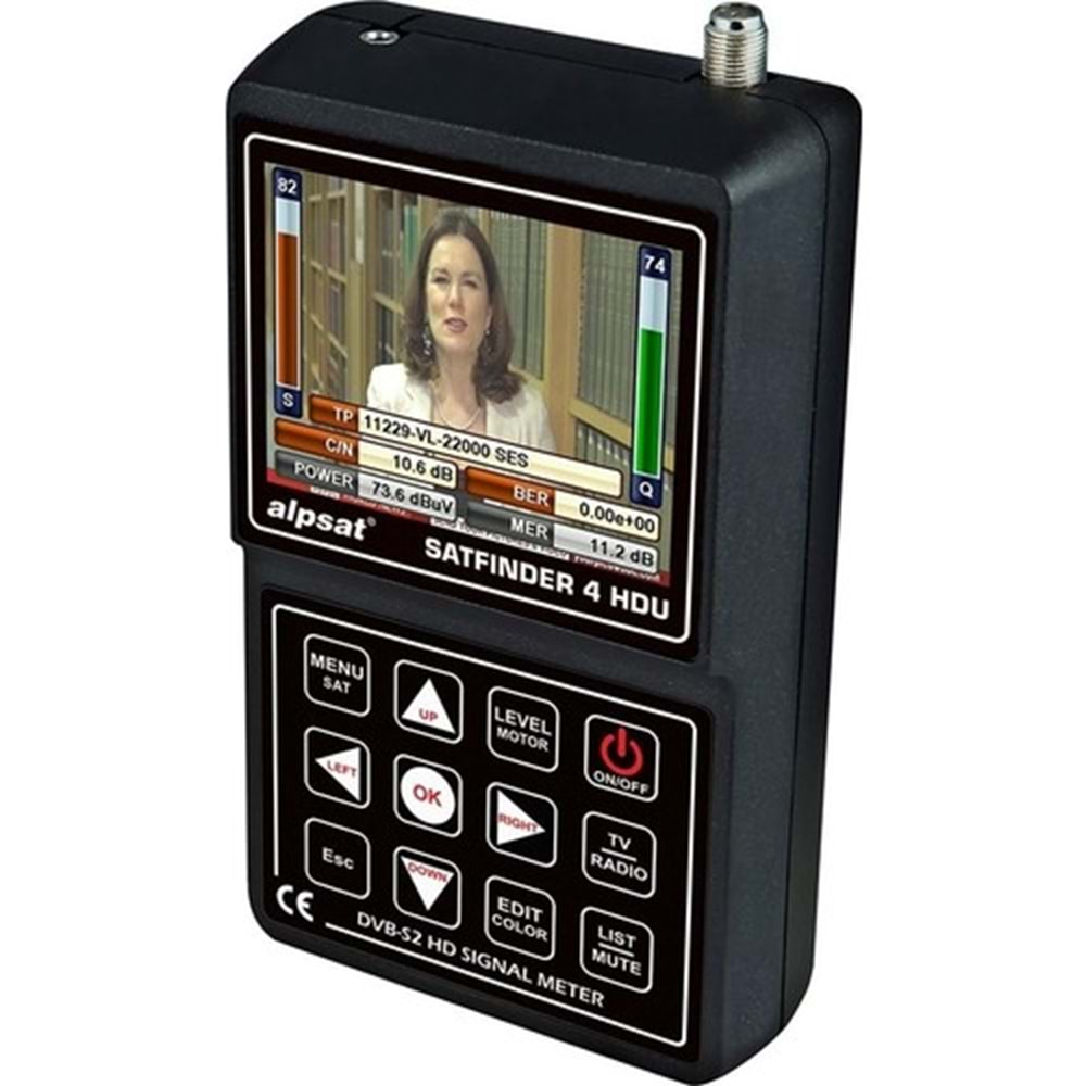 Alpsat Satfinder 4 AS04-HDU Hd Ultra 3.5