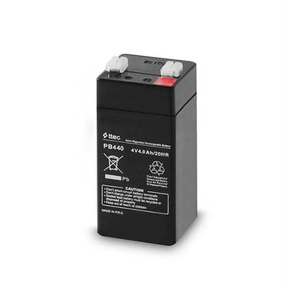 Ttec 4 Volt 4 Amper Bakımsız Kuru Akü