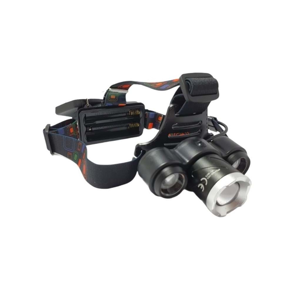 Powerdex PD-9972 10 Watt 4 Fonksiyon Led Li Şarjlı Kafa Feneri