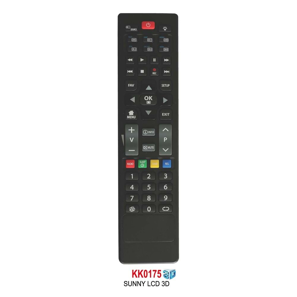 Swat KK0175 Sunny 3D Lcd/Led Tv Kumandası