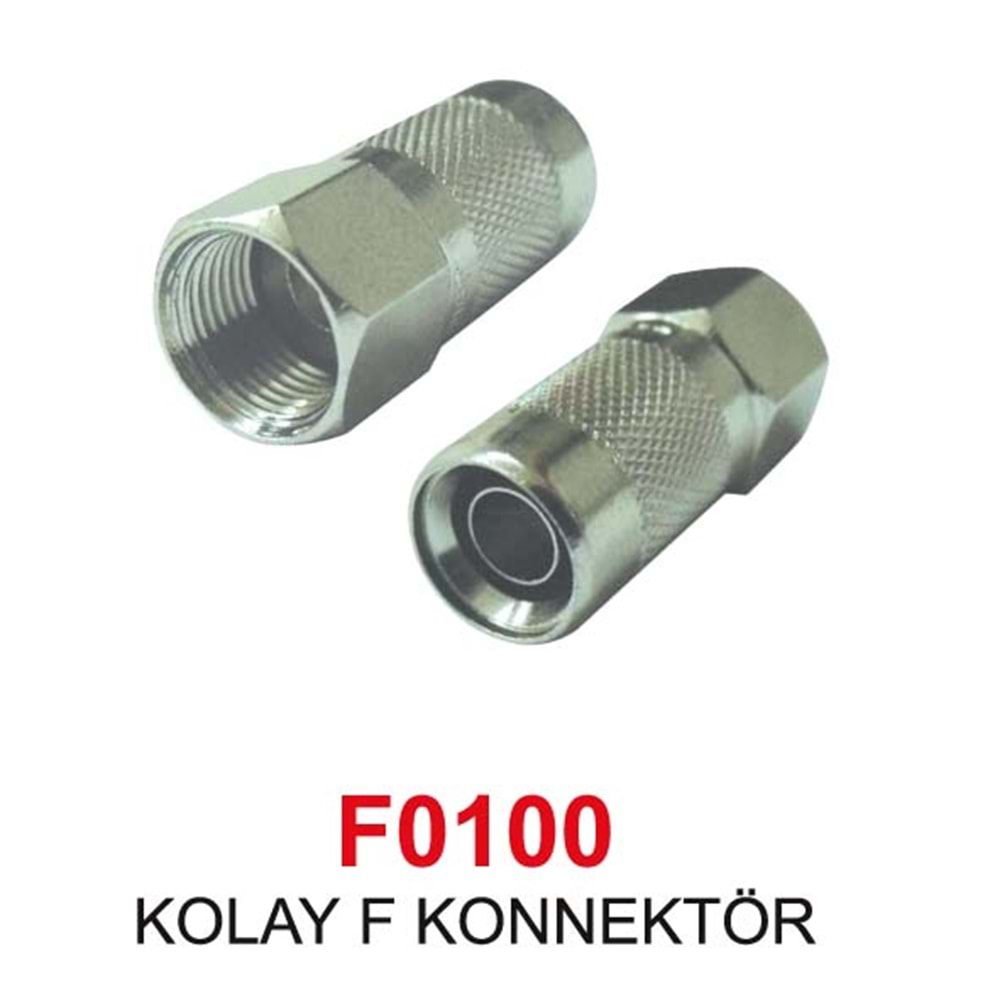 Swat F0100 Kolay F Konnektör