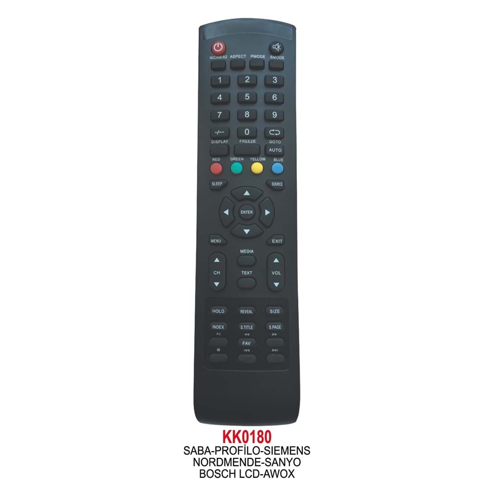 Swat KK0180 Nordmende-Profilo-Awox Lcd-Led Tv Kumandası