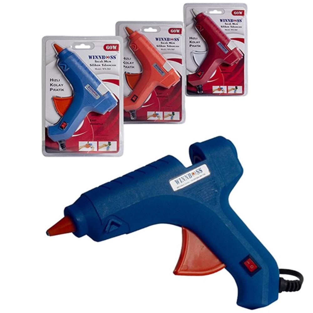 Winnboss WN-1163 60 Watt Anahtarlı Silikon Tabancası