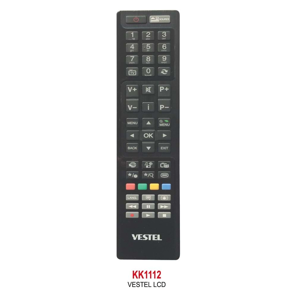 Swat KK1112 Vestel Lcd-Led Tv Kumandası=IRL1112=Maza 184