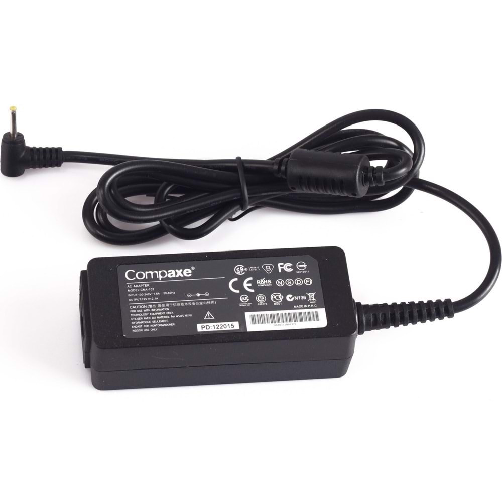 Compaxe CNA-102 Asus Mini 19 Volt 2.1 2.5X0.7 Notebook Adaptörü