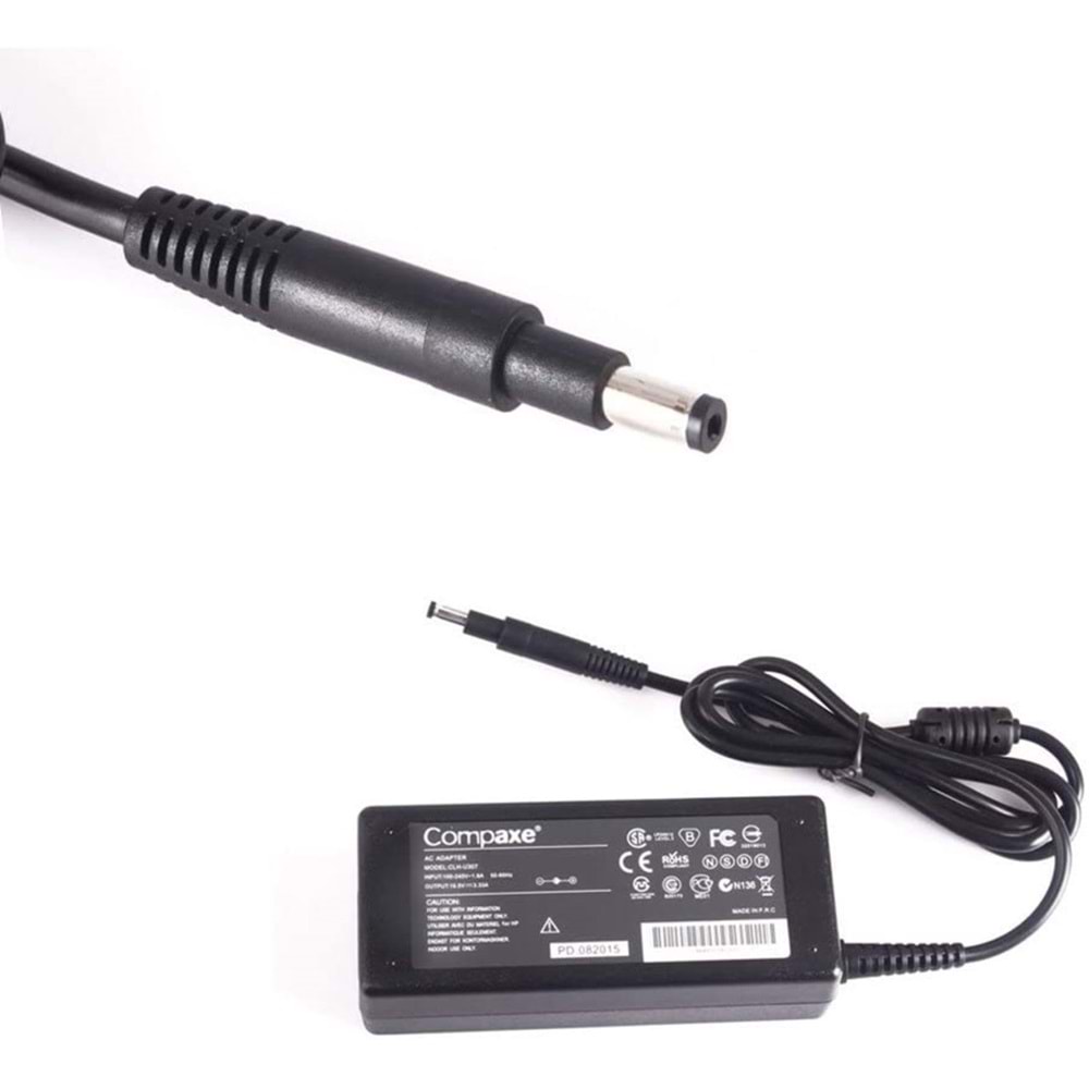 Compaxe CLH-364 Hp 19.5 Volt 7.7 Amper 4.5mm x 3.0mm Notebook Adaptör