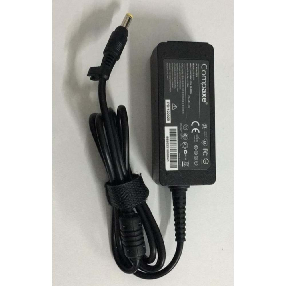 Compaxe CLS-111 19.5 Volt 1.9 Amper 4.8mm x 1.7mm Notebook Adaptör