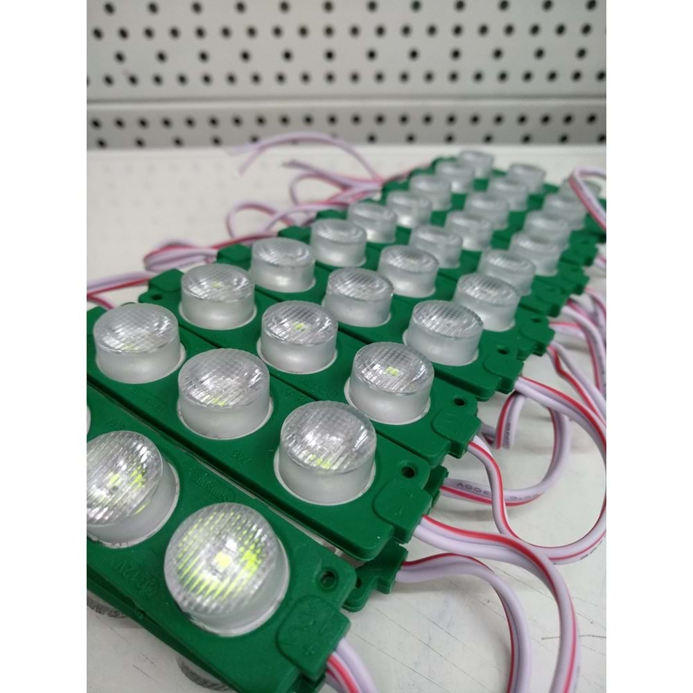 12 Volt 3 Lü 3 Watt Yeşil Modül Led