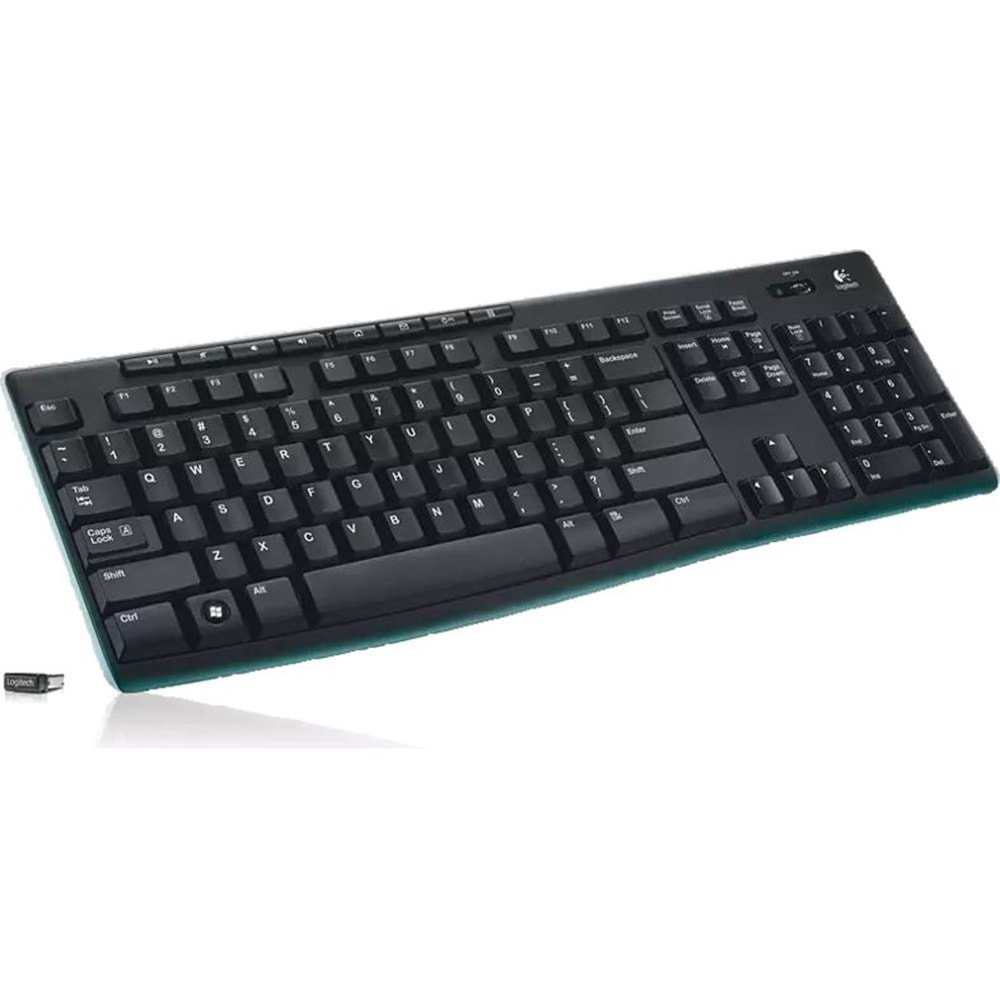 Logitech K270 Wireless Kablosuz Siyah Klavye - 920-003761