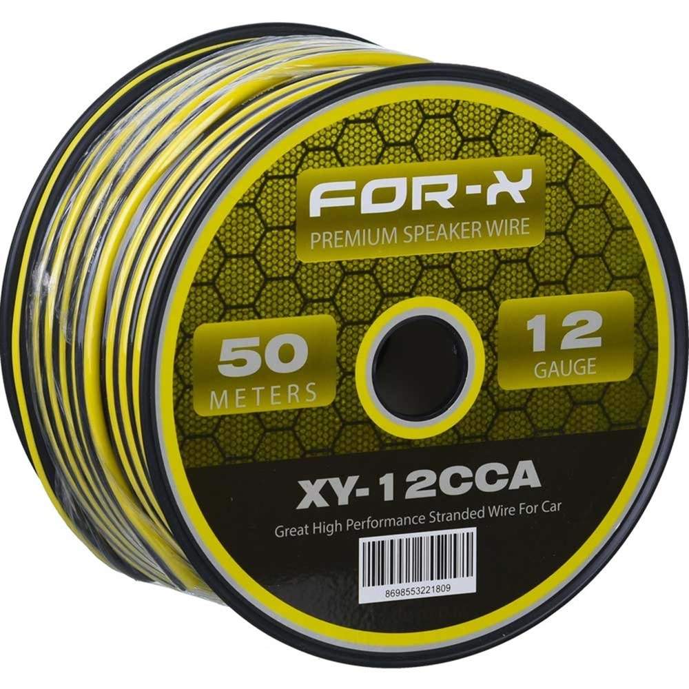 For-X XY-12 cca 2X2.5 Hoparlör Kablosu - Metre
