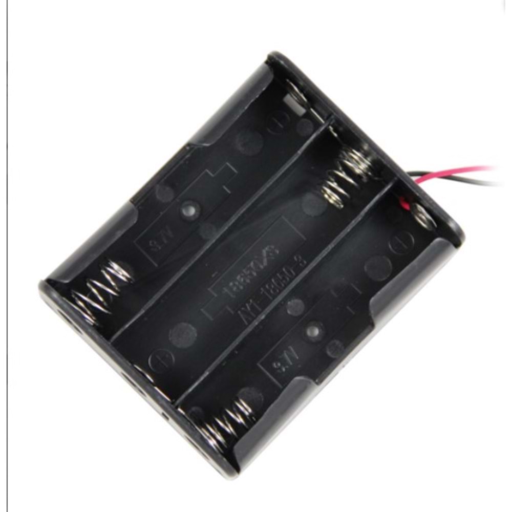 18650 Üçlü Pil Yuvası Kablolu 18650 Üçlü Pil Yuvası Kablolu