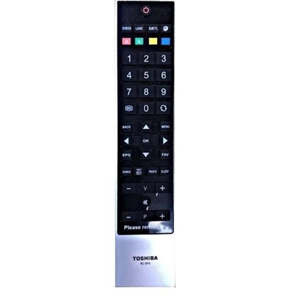 Maza-Mapp 1116 Toshiba TV RC-3910 Lcd-Led Tv Kumandası