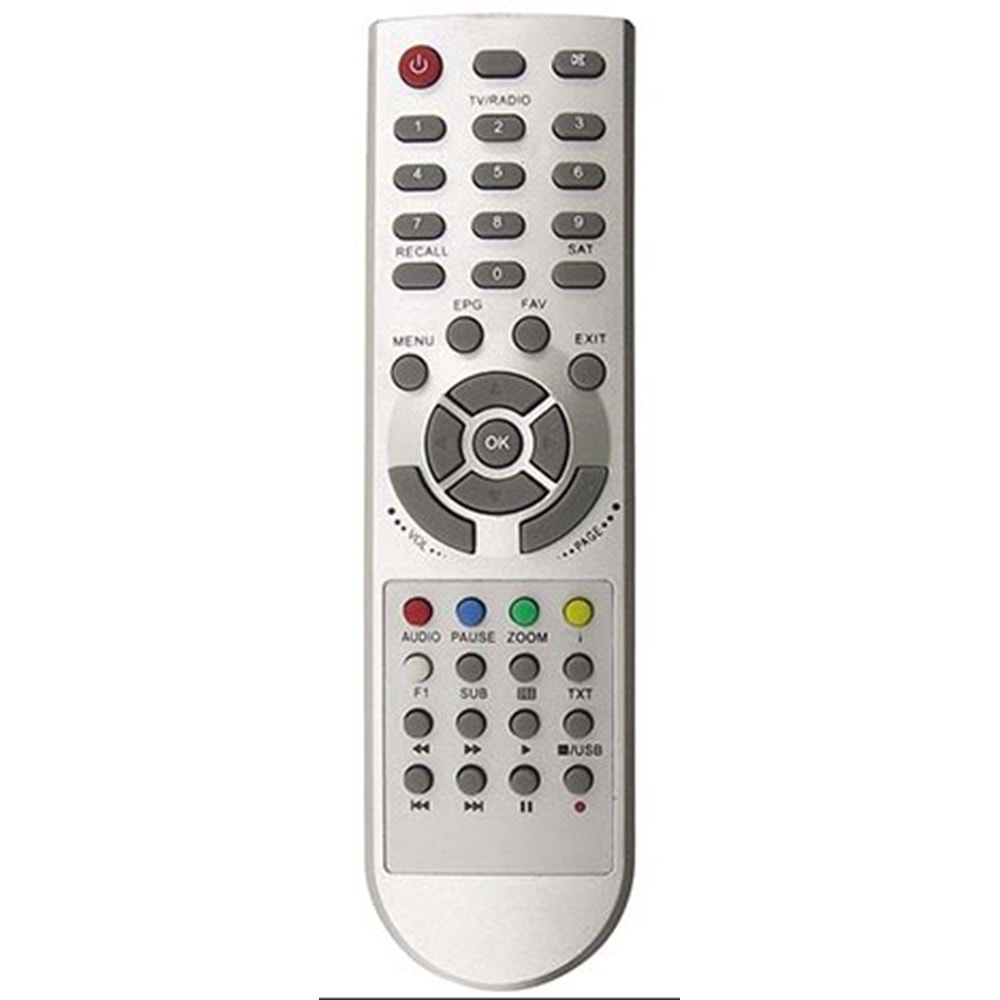 Weko 5427 Mersat-Botech 11500-Redline 1000 Uydu Alıcı Kumandası