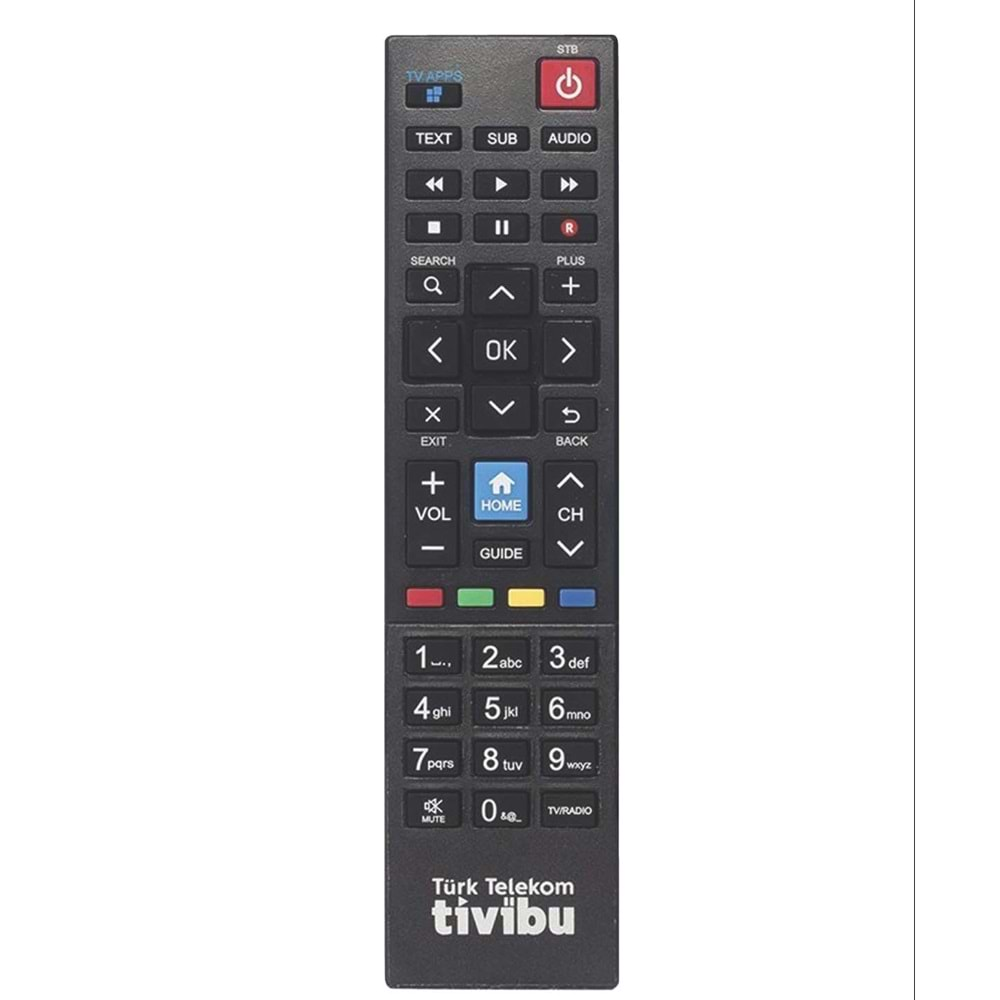 Swat KR8810 Tivibu Hd Home Tv Tuşlu Uydu Alıcı Kumandası