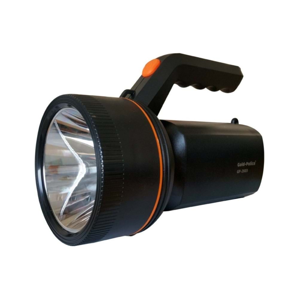 Gold-Police GP-2603 Şarjlı El Feneri Gold-Police GP-2603 Şarjlı El Feneri