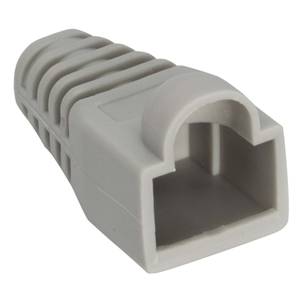 Powermaster 1762 Gri RJ45 Kılıf 10 Lu Paket Halinde
