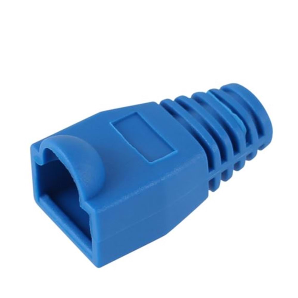 Powermaster 5843 Mavi RJ45 Kılıf 10 Lu Paket Halinde