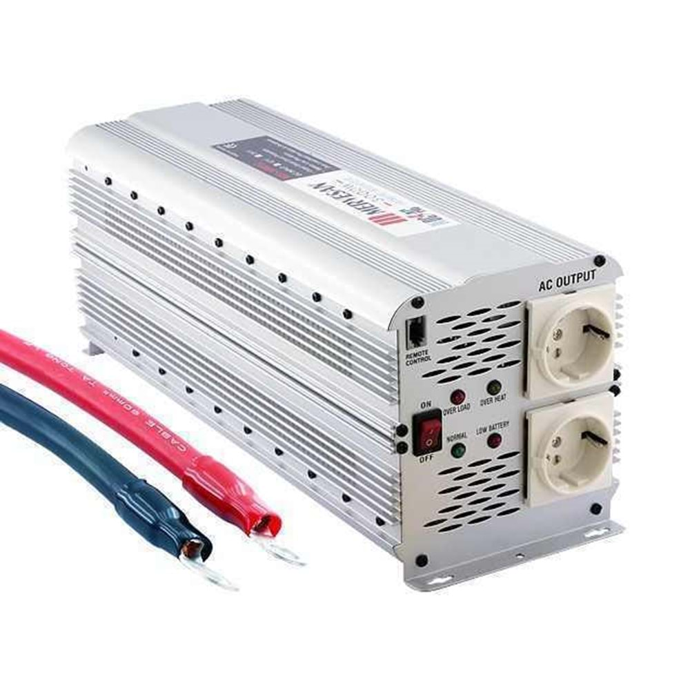 MRW Power MRW-I-2000-12 12 Volt 2000 Watt Modifiye Sinüs İnvertör