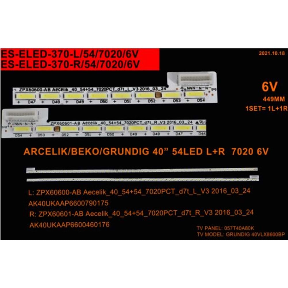 Winkel SET-2356 MLD957x1/MLD958x1 Arçelik-Beko 40