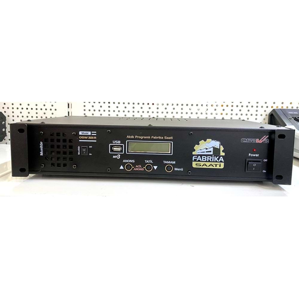Osawa OSW-321R Rack Tipi Fabrika Saati Osawa OSW-321R Rack Tipi Fabrika Saati