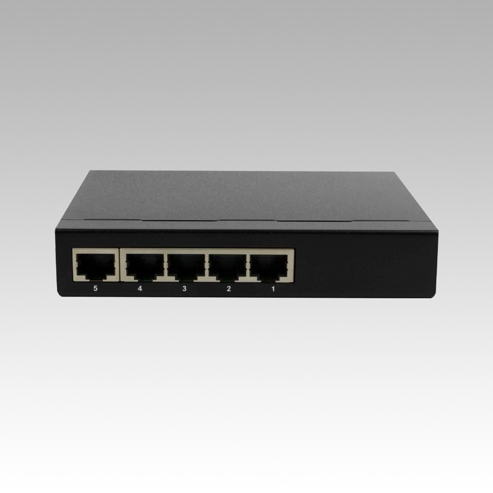 Cnet CSH524P 4+1+1 5 Port 10/100 4 Port PoE+ High Power 70W Ethernet PoE Switch