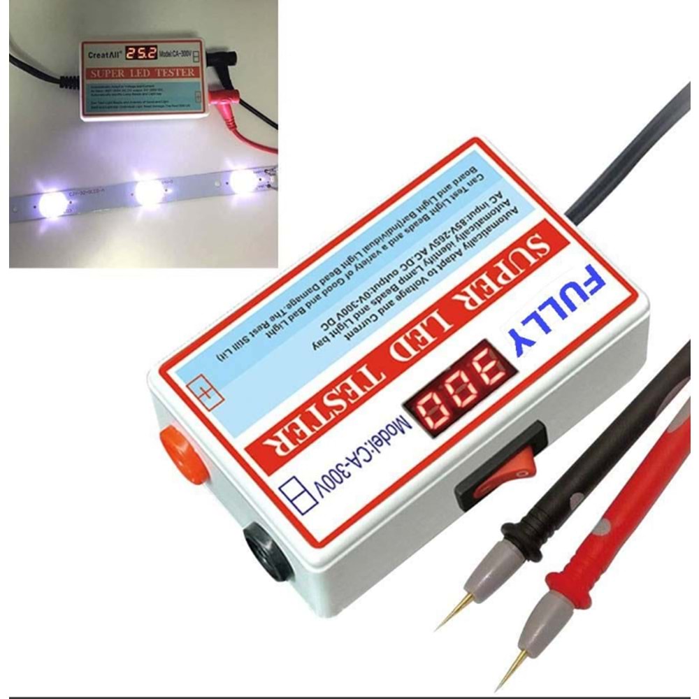 Fully LT-001 300V Led Tv Blacklight Switchli Test Cihazı