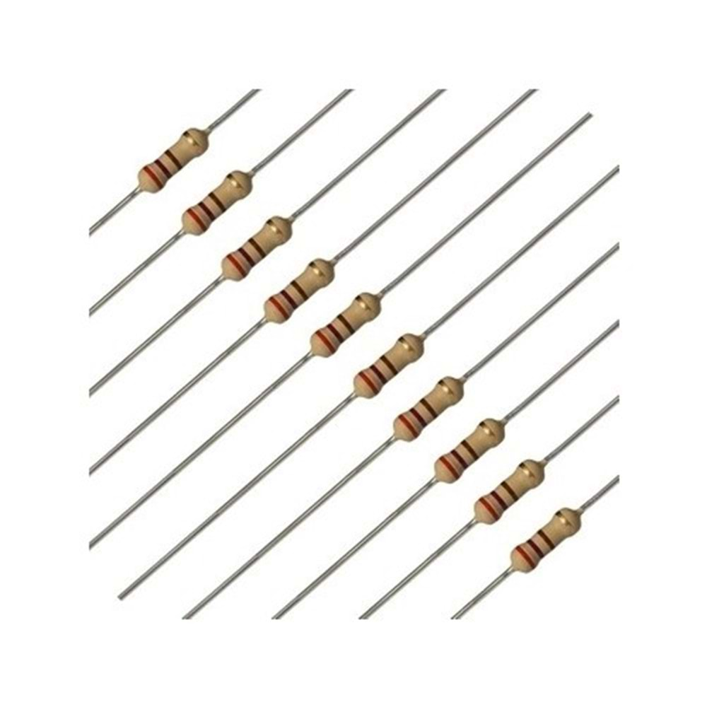 30 Ohm 1/4 Watt Direnç - 10 Lu Paket Halinde