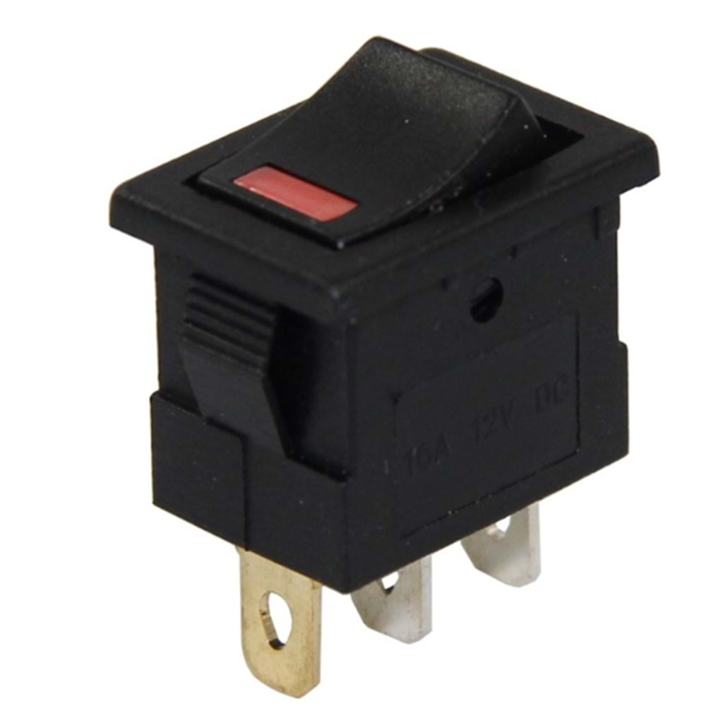 IC-118A Yükseltici Nokta Kırmızı Işıklı Anahtar 12V 15A