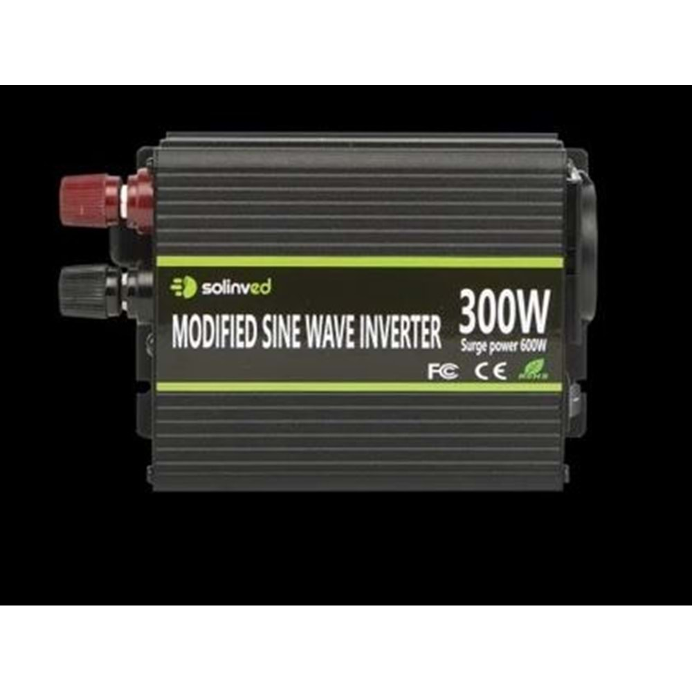 Solinved SLVM-300 12 Volt 300 Watt Modifiye Sinüs İnvertör