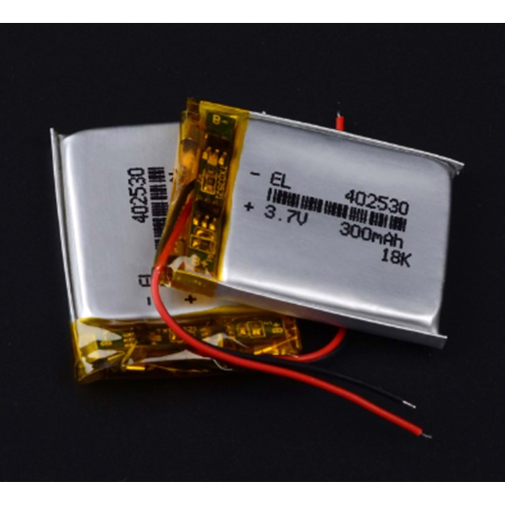 Lipo 402530 3.7 Volt 250 mAh Lityum Polimer Pil