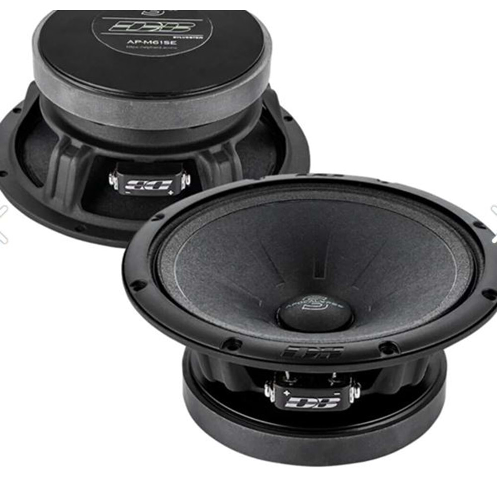 Apocalypse AP-M61SE 130 Watt RMS Power 4 Ohm 16 cm Midrange2 Li Paket Halinde