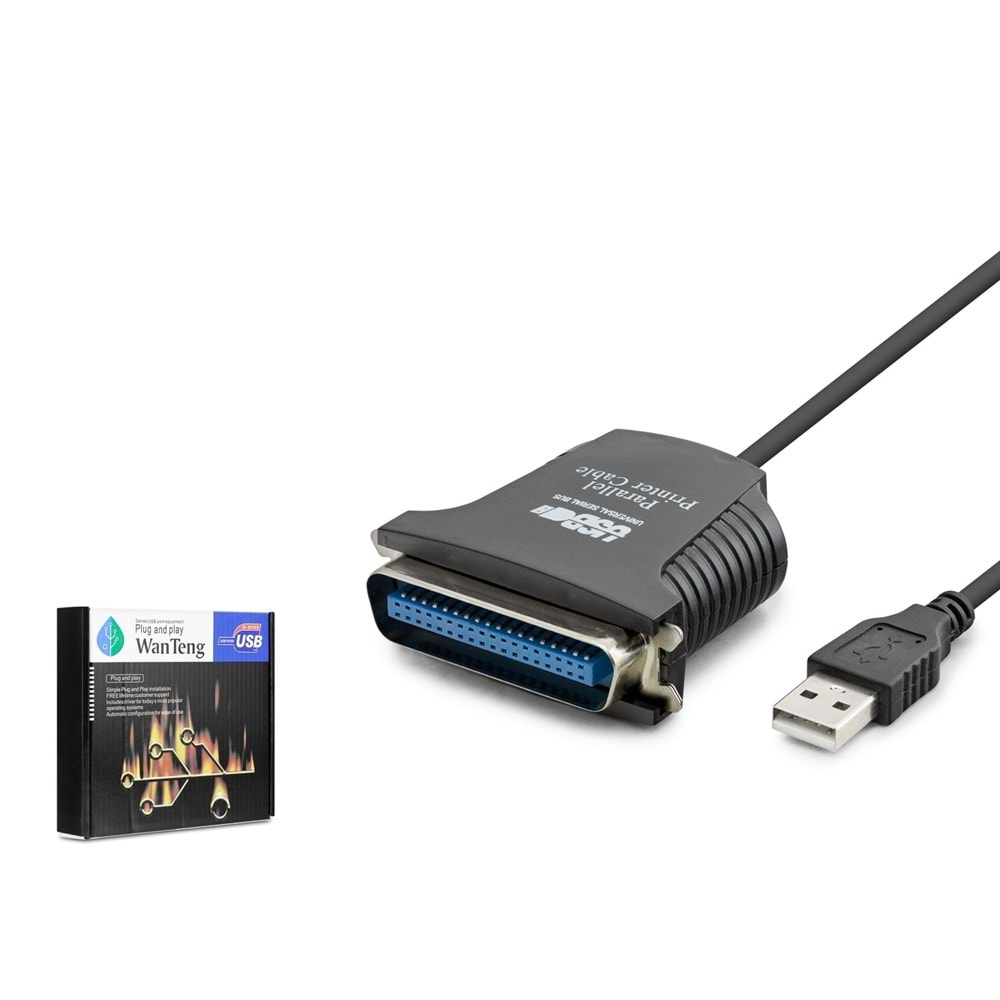 Hadron HDX7526 Lpt To Usb 0.8 Metre Yazıcı Kablosu