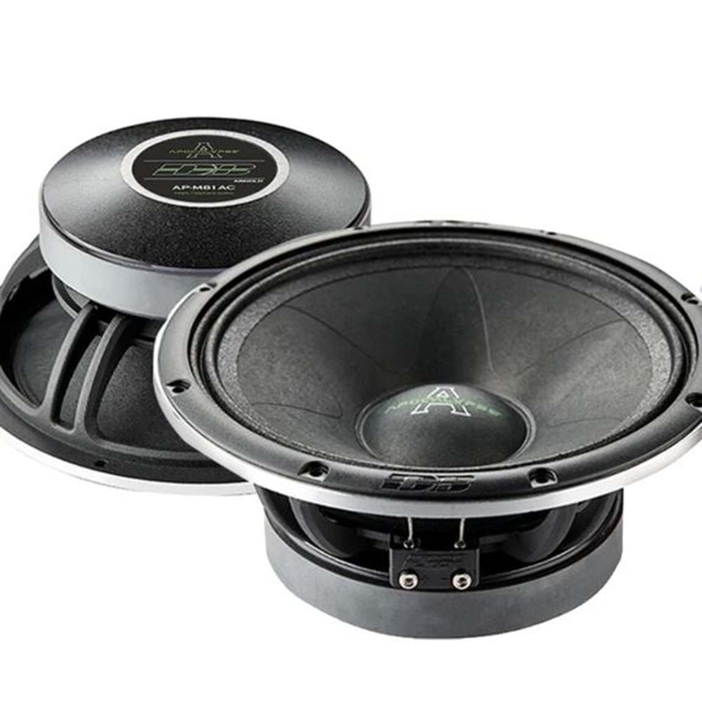 Apocalypse AP-M81AC ARNOLD 300 Watt RMS Power 4 Ohm 20 cm Midrange 2 Li Paket Halinde