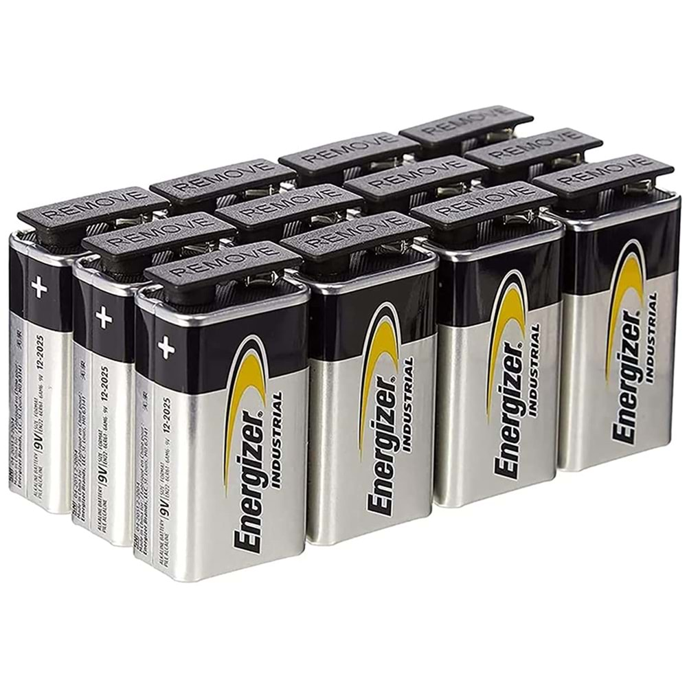 Energizer 6LR61-9V EN22-6AM6 9 Volt Alkalin Pil - Adet