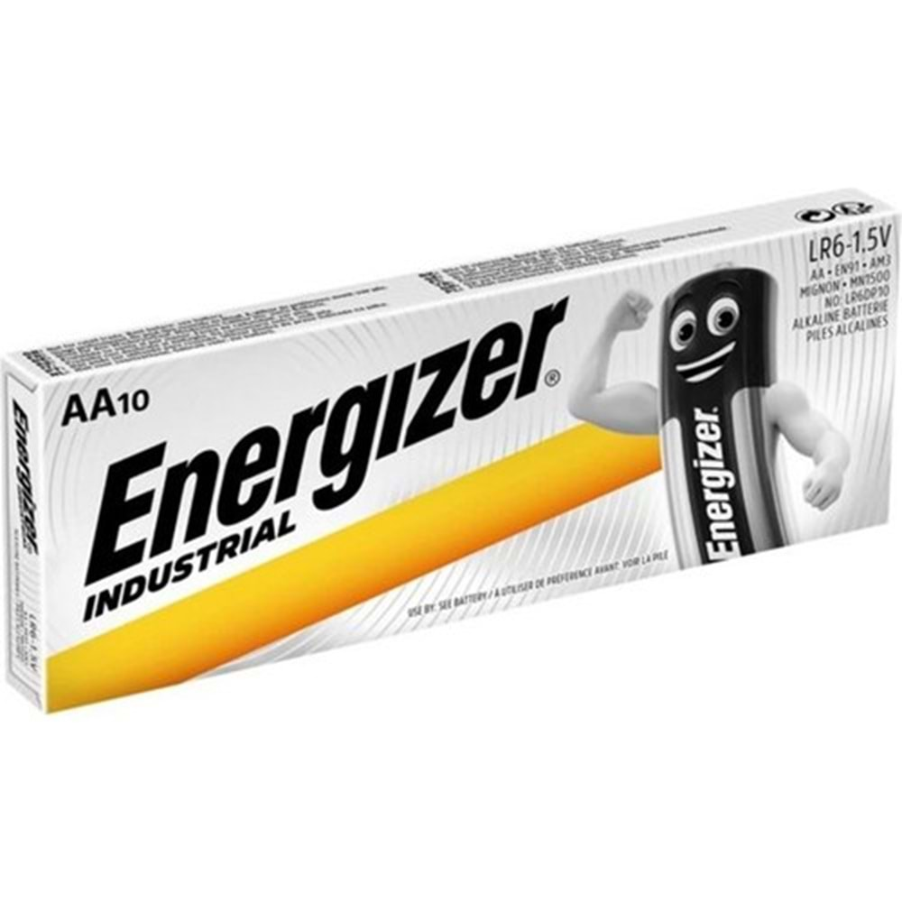 Energizer AA-LR6 EMG-B170422 AA Alkalin Kalem Pil 10 Lu Paket Halinde