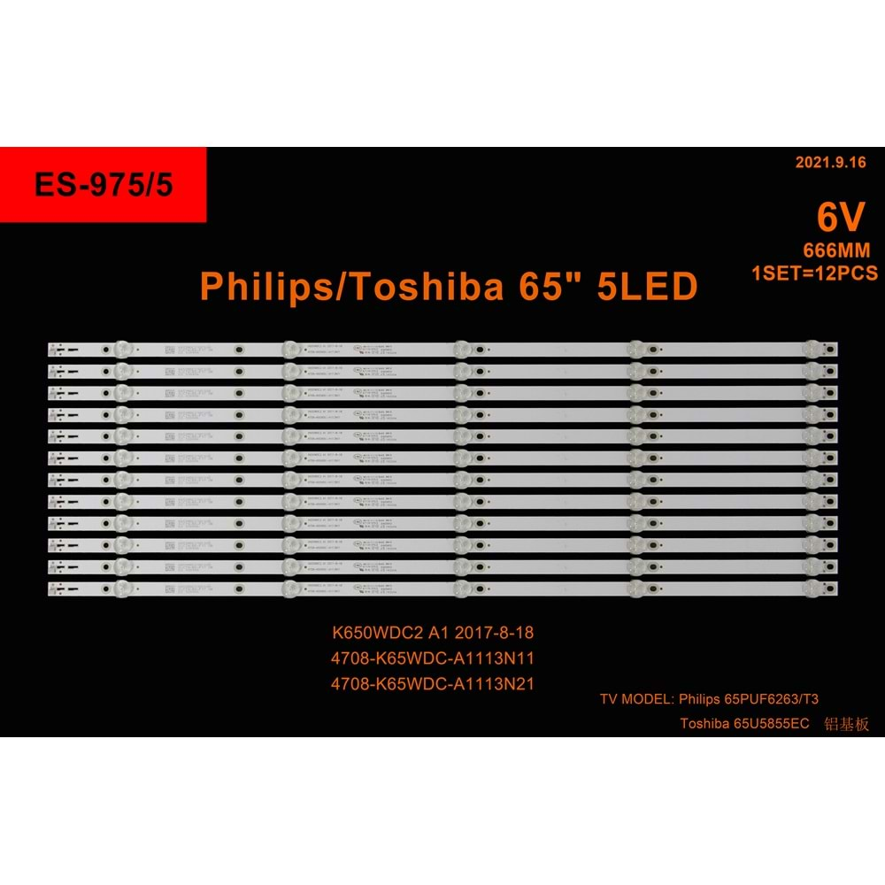 Winkel SET-2360 MLD321x12 Philips 55