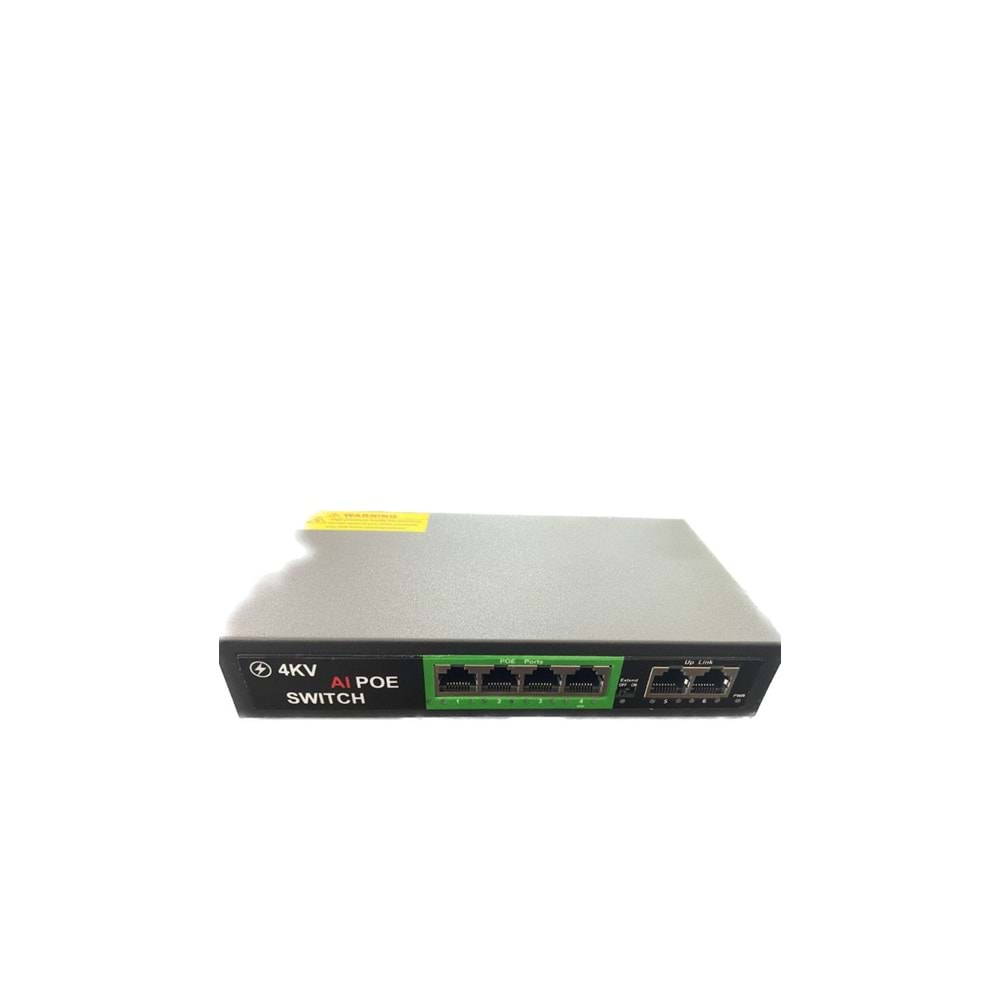 Rose PR-420 4+2 Poe 10/100MBPS Switch Hub