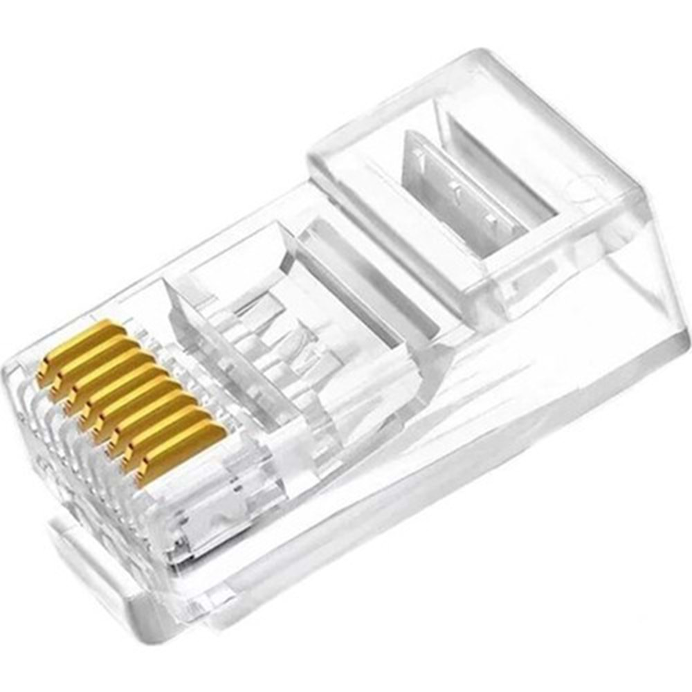 Ironstar IRJ46 Cat5 Cat6 RJ45 Jack - 100 Lü Paket Halinde