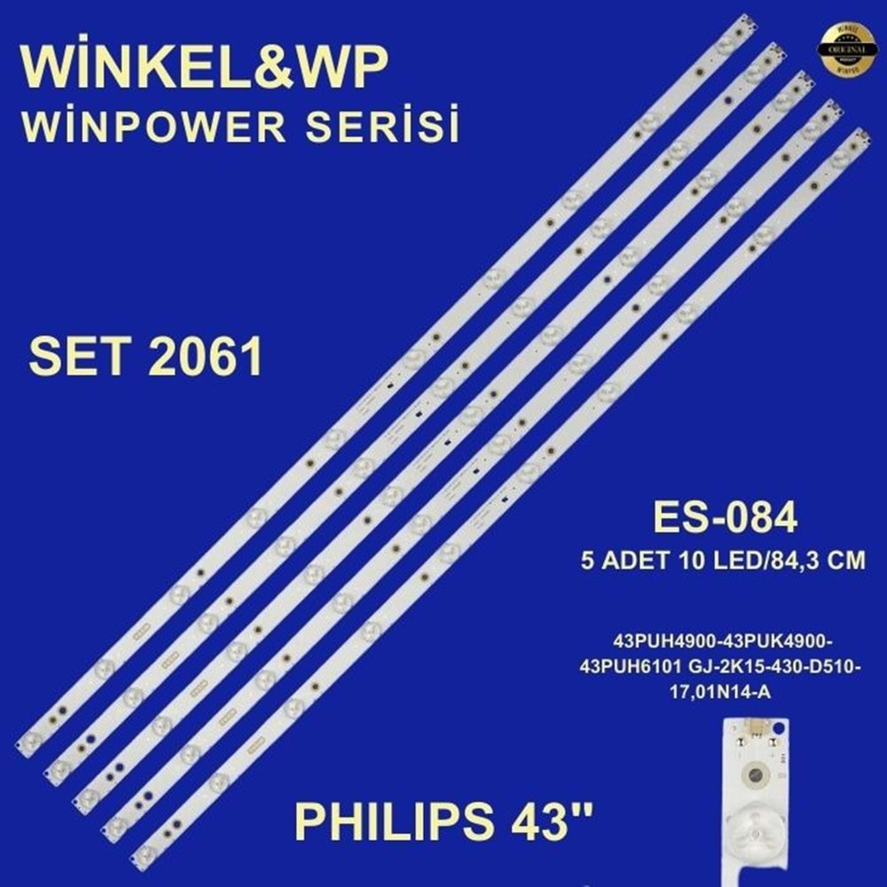 Winkel Winpower SET-2061 MLD700x5 Philips 43