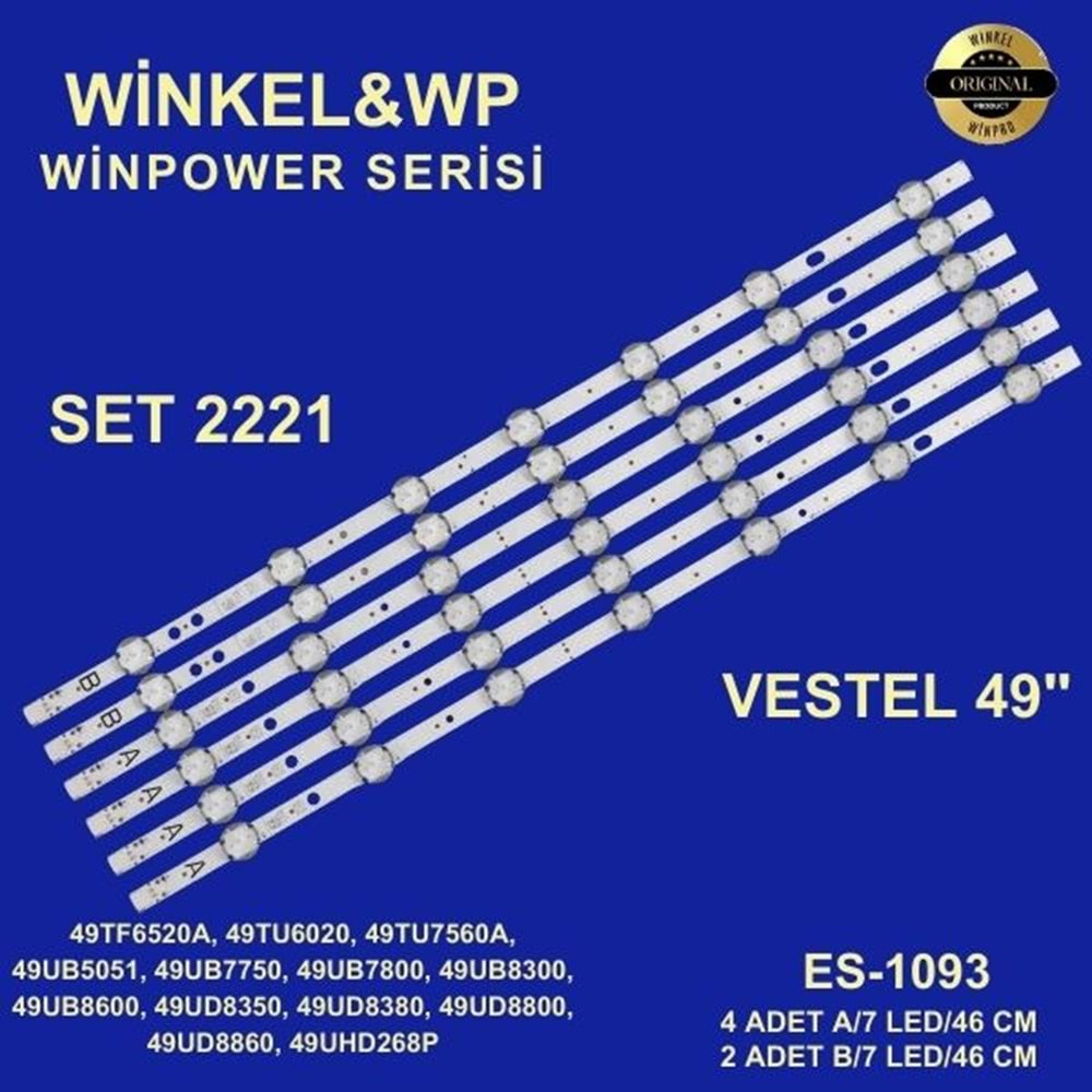 Winkel Winpower SET-2221 Vestel 49