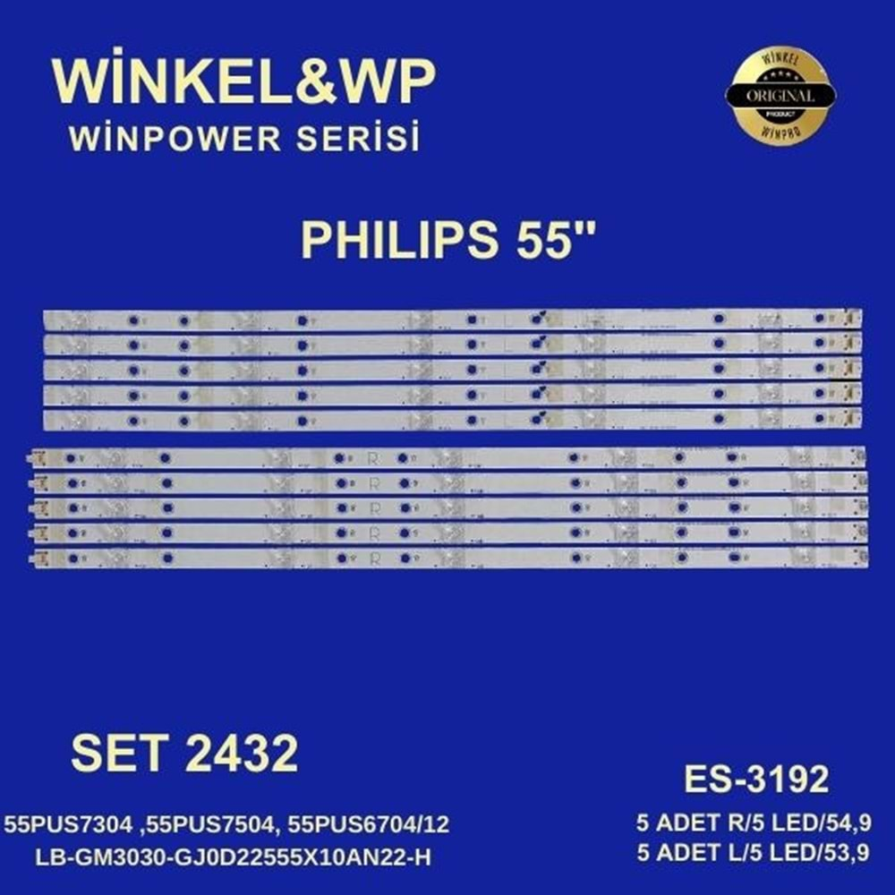 Winkel Winpower SET-2432 Philips 55