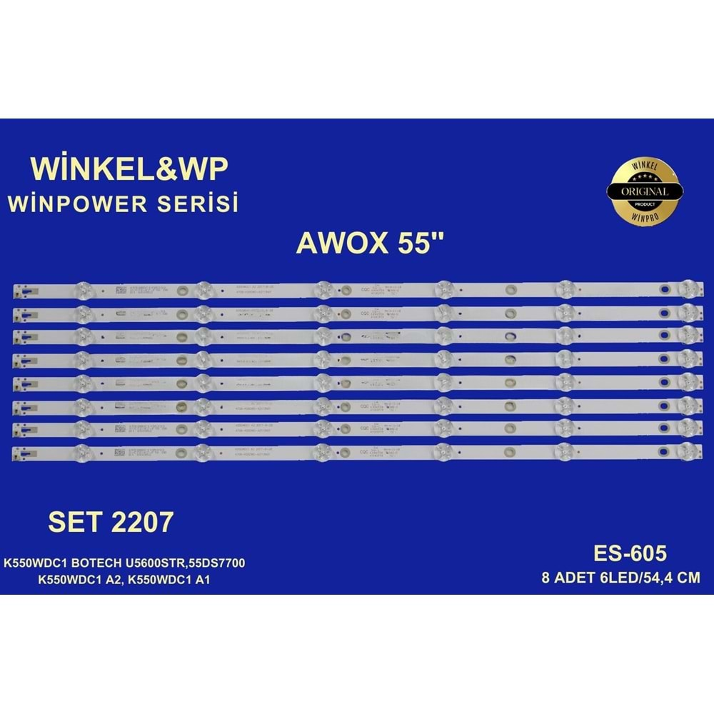 Winkel Winpower SET-2207 MLD489x8 Awox 55