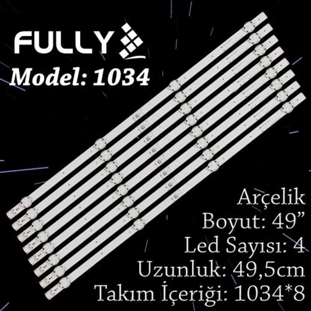 Fully SET-1034 Arçelik 49'' Tv Bar Led Takımı