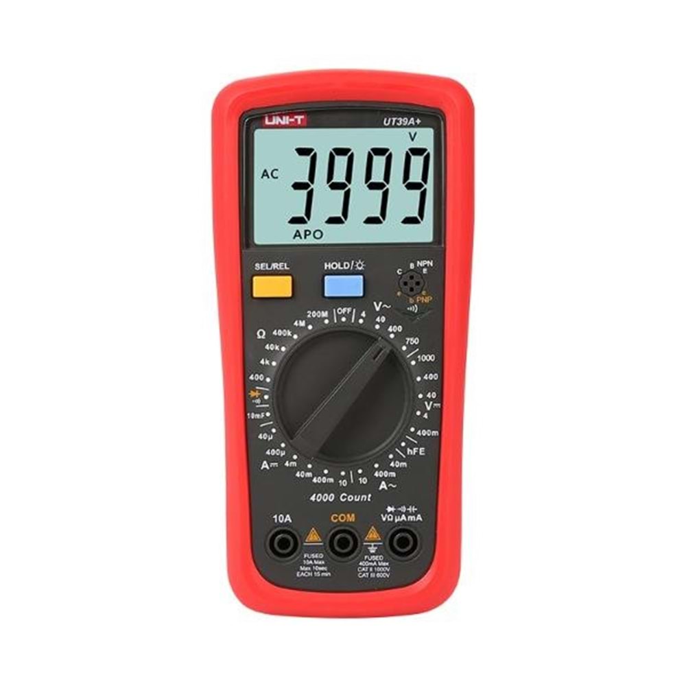 Unit UT-39A+ Dijital Multimetre Unit UT-39A+ Dijital Multimetre